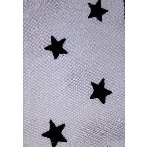 Flock Print Mesh Fabric - 54 Inches Width | Printed Design, Lightweight, Breathable Material For Versatile Applications