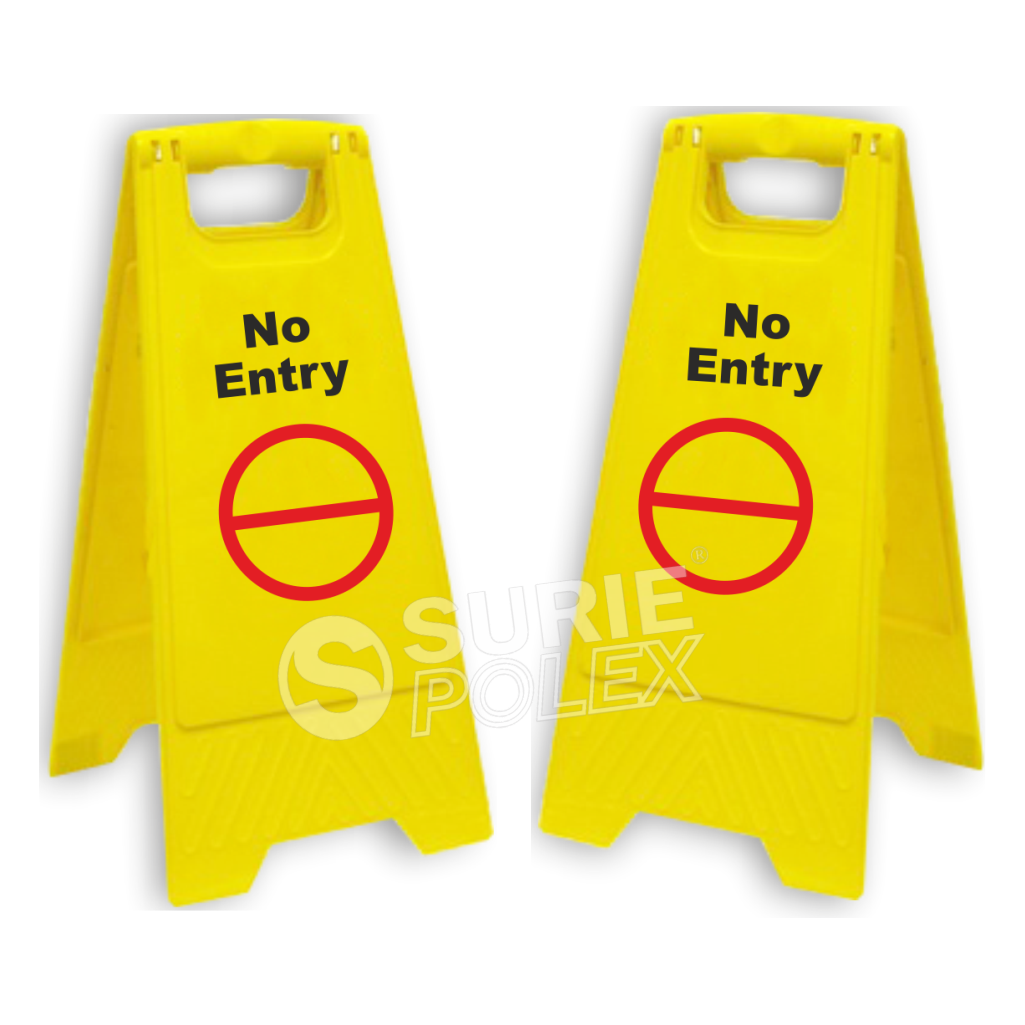 Foldable Caution Board - Various Logos Available , Ideal For Wet Floor, Cleaning In Progress, Men At Work And Customized Requests