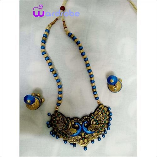 नक्षत्र टेराकोटा गहनों का सेट