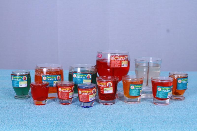 Paraffin Wax Decorative Taper Candles