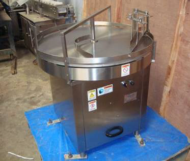 Turn Table - Stainless Steel, Adjustable Height 800-850 Mm, 925x925x1160 Mm Dimensions | Lower Energy Consumption, High Efficiency, Automatic Operation, 1 Year Warranty, Frequency Speed Control
