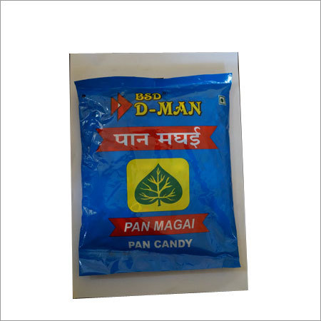 Pan Candy - Sugar Based, 10g Plastic Pouch | Refreshing Mint Flavor with Authentic Paan Essence, No Artificial Colors