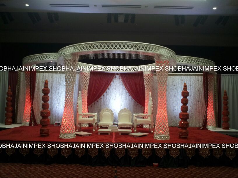 Plazzo Wedding Mandap - Capacity: 3-4 Person