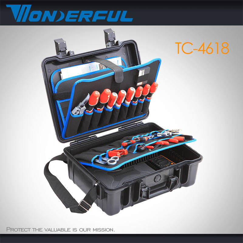 Black Plastic Tool Box