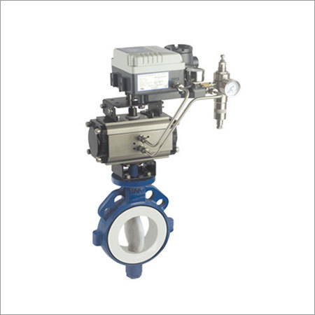 PTFE से भरी हुई बटरफ्लाई वाल्व