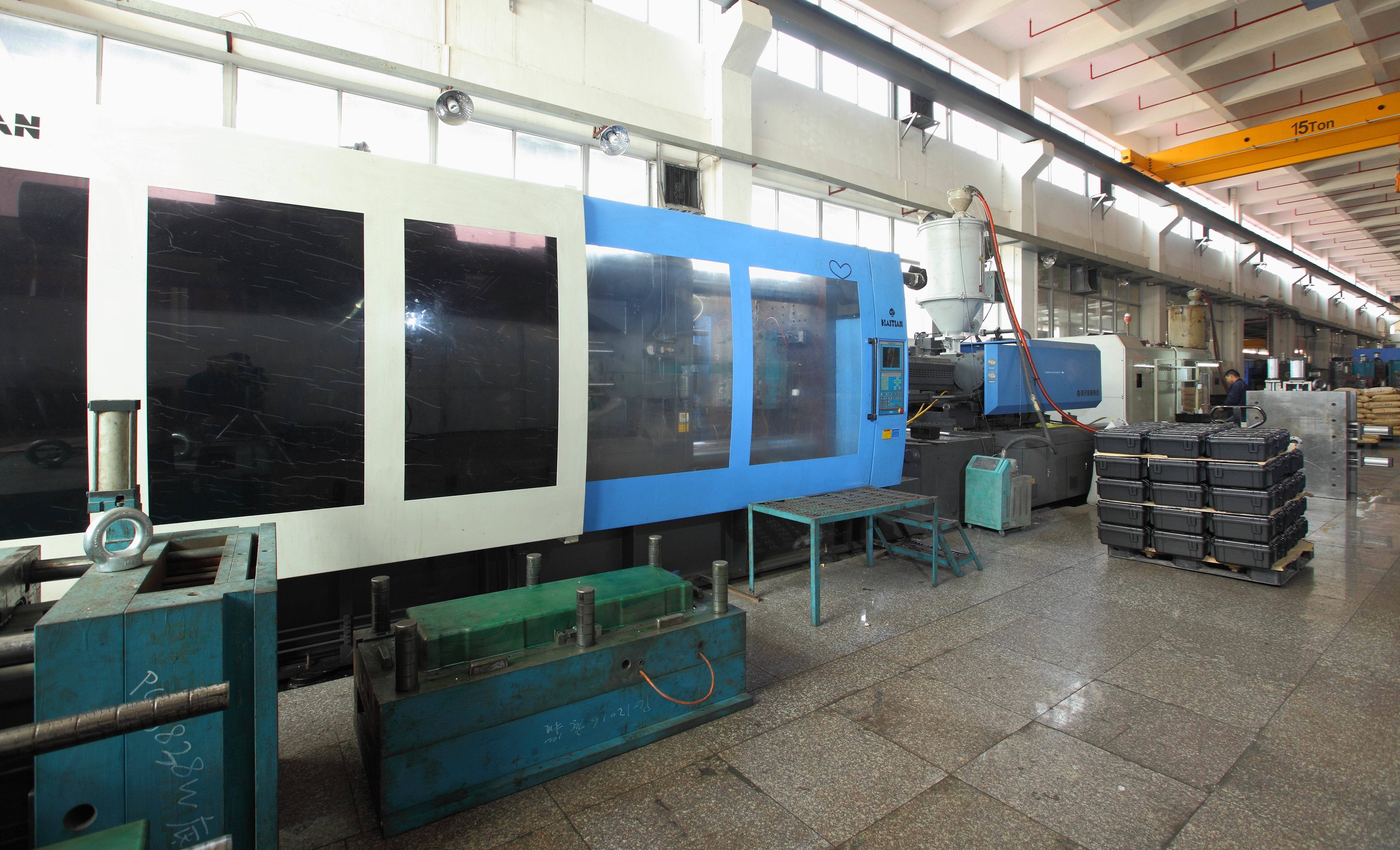 Black Plastic Tool Box