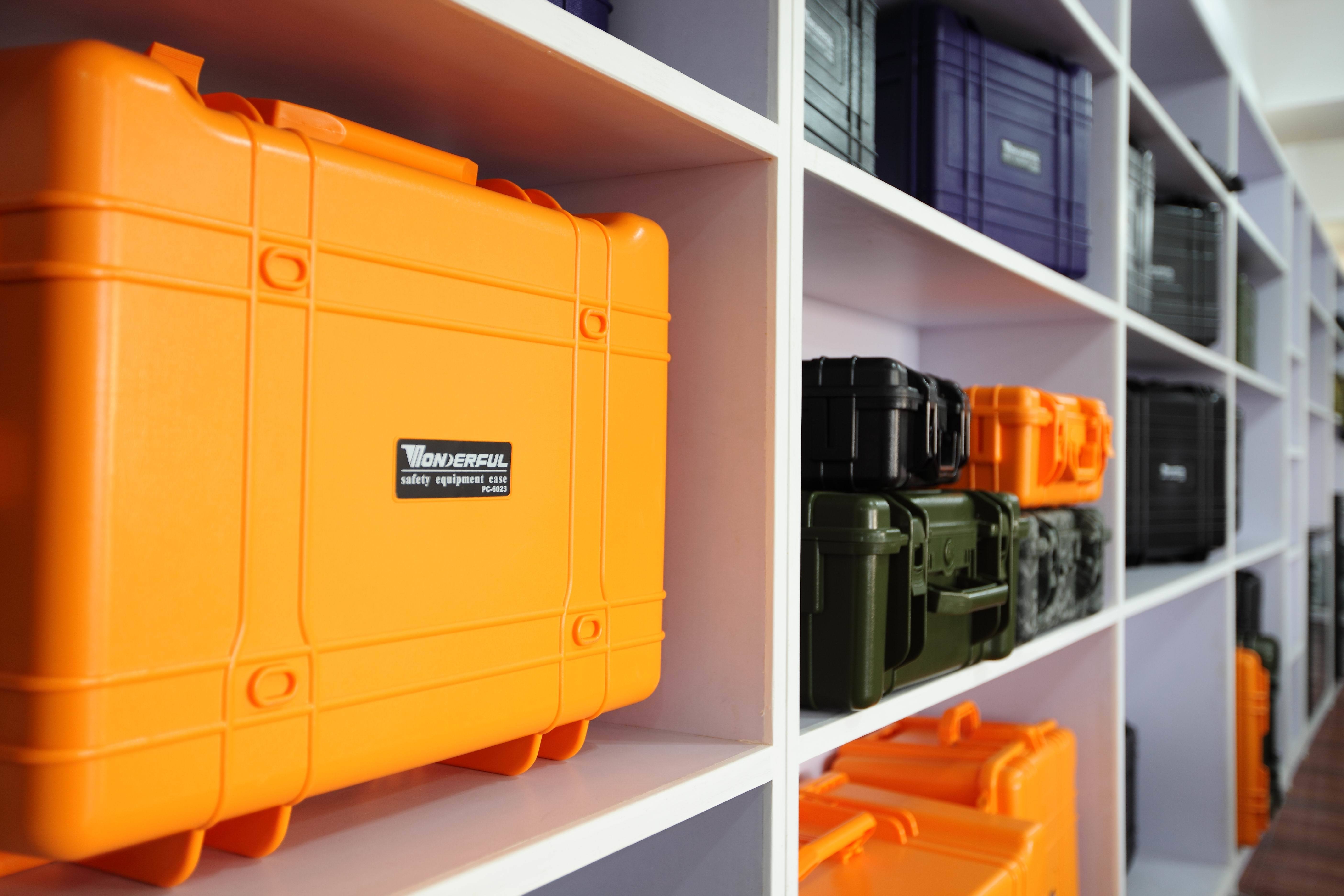 Black Plastic Tool Box