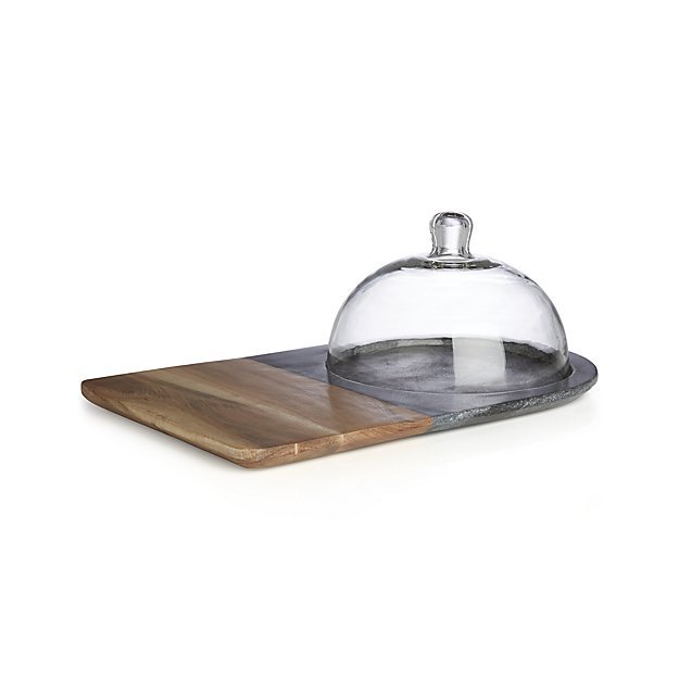 Chopping Board And Marble Tray Set