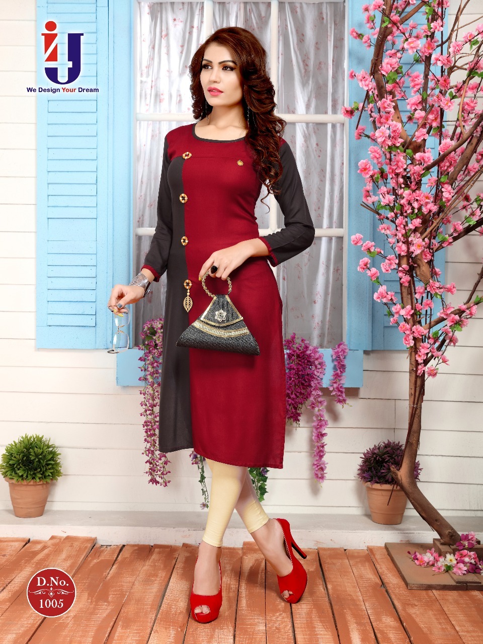 Dry Cleaning Hichki Vol 1 Rayon Kurtis Catalog