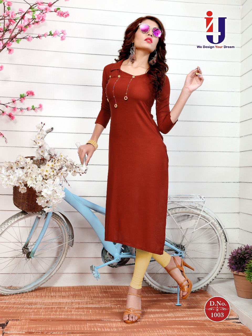 Dry Cleaning Hichki Vol 1 Rayon Kurtis Catalog