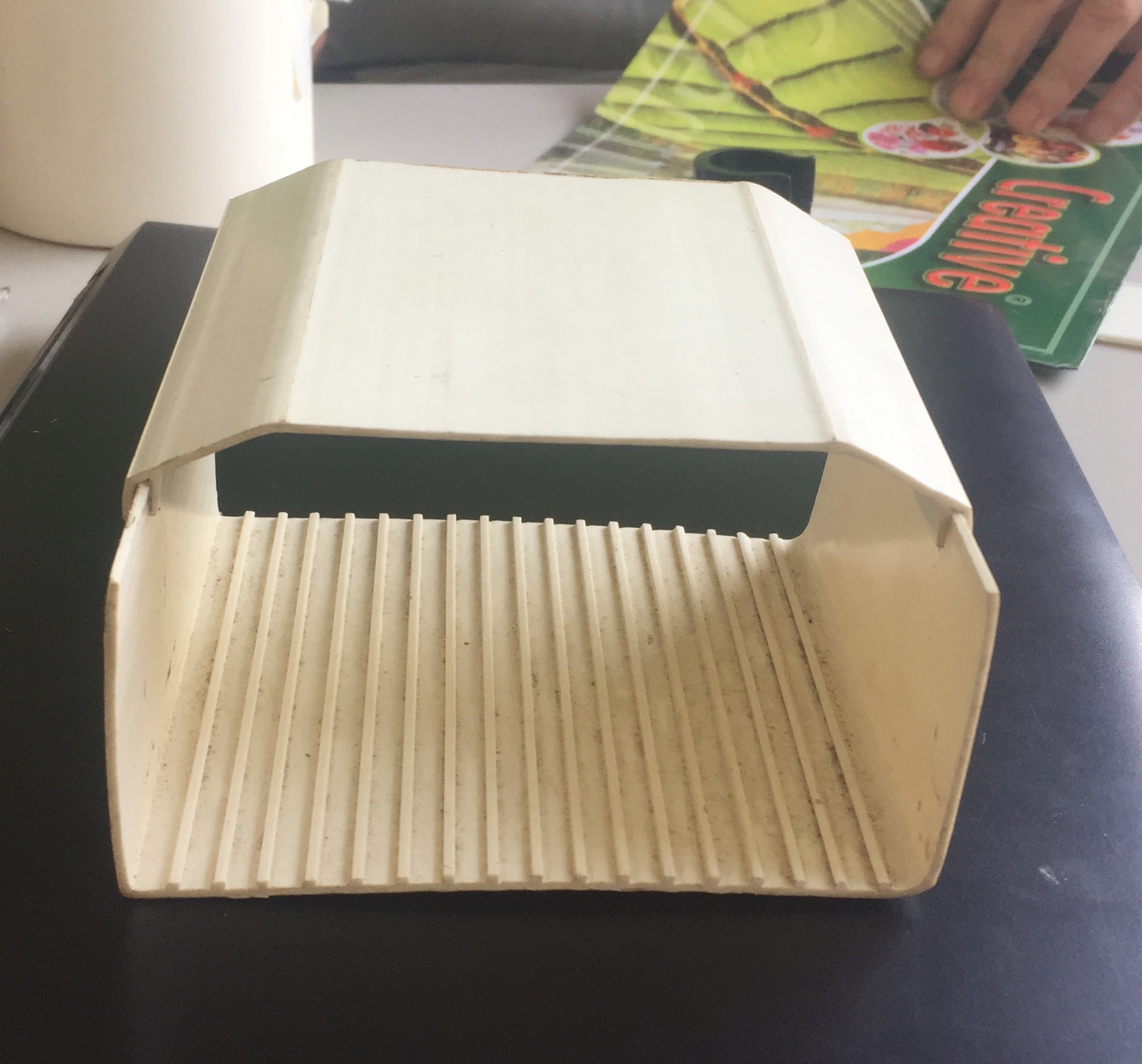 Hydroponic Channel - Pvc, 125x65 Mm | Easy To Use, Non-coated, Maximizes Root Aeration, Ideal For Soil-less Growing