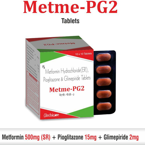 Metme-1000 Sr - Metformin 1000mg (Sustained Release) , Blood Sugar Control For Adults And Infants