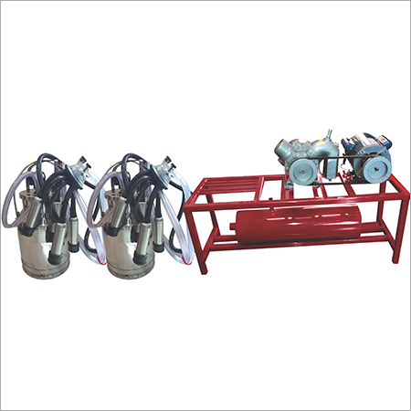 फिक्स्ड सिस्टम और डबल मिल्क बकेट यूनिट