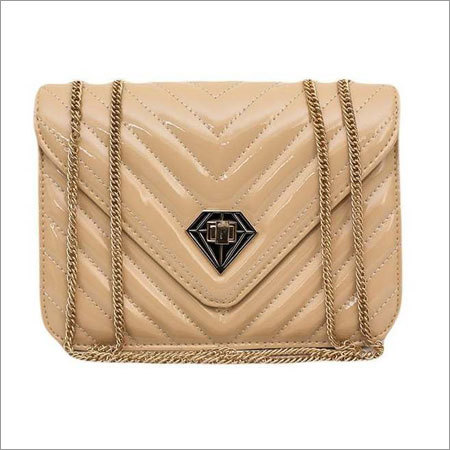 Elegant Pu Leather Sling Bags - 5-15 Inch, Zipper Closure, Eye-catching Plain Design For Women
