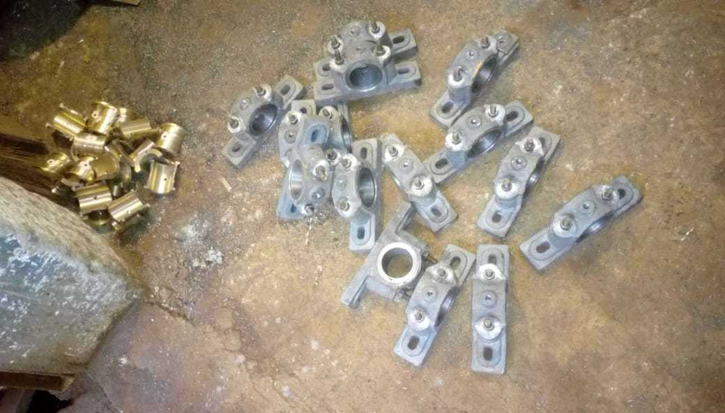 Plummer Block Bearing - Color: Black