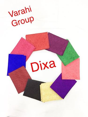 Dixa Blouse Piece - Knitted Multi-Color, 108 Meter Width | Washable, Waterproof, Embroidered Net Design