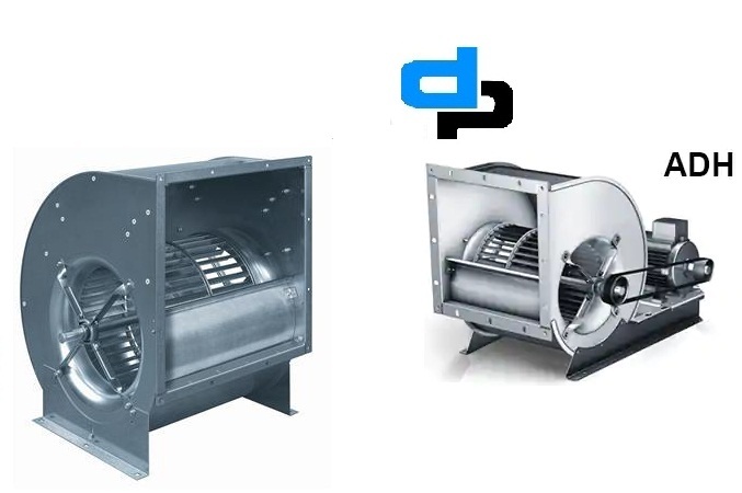 Nicotra Forward Curved Centrifugal Fan Adh 280 R - Galvanized Sheet Steel, Sizes 280, Pressure Up To 2200 Pa | Amca Certified Air Performance Ratings