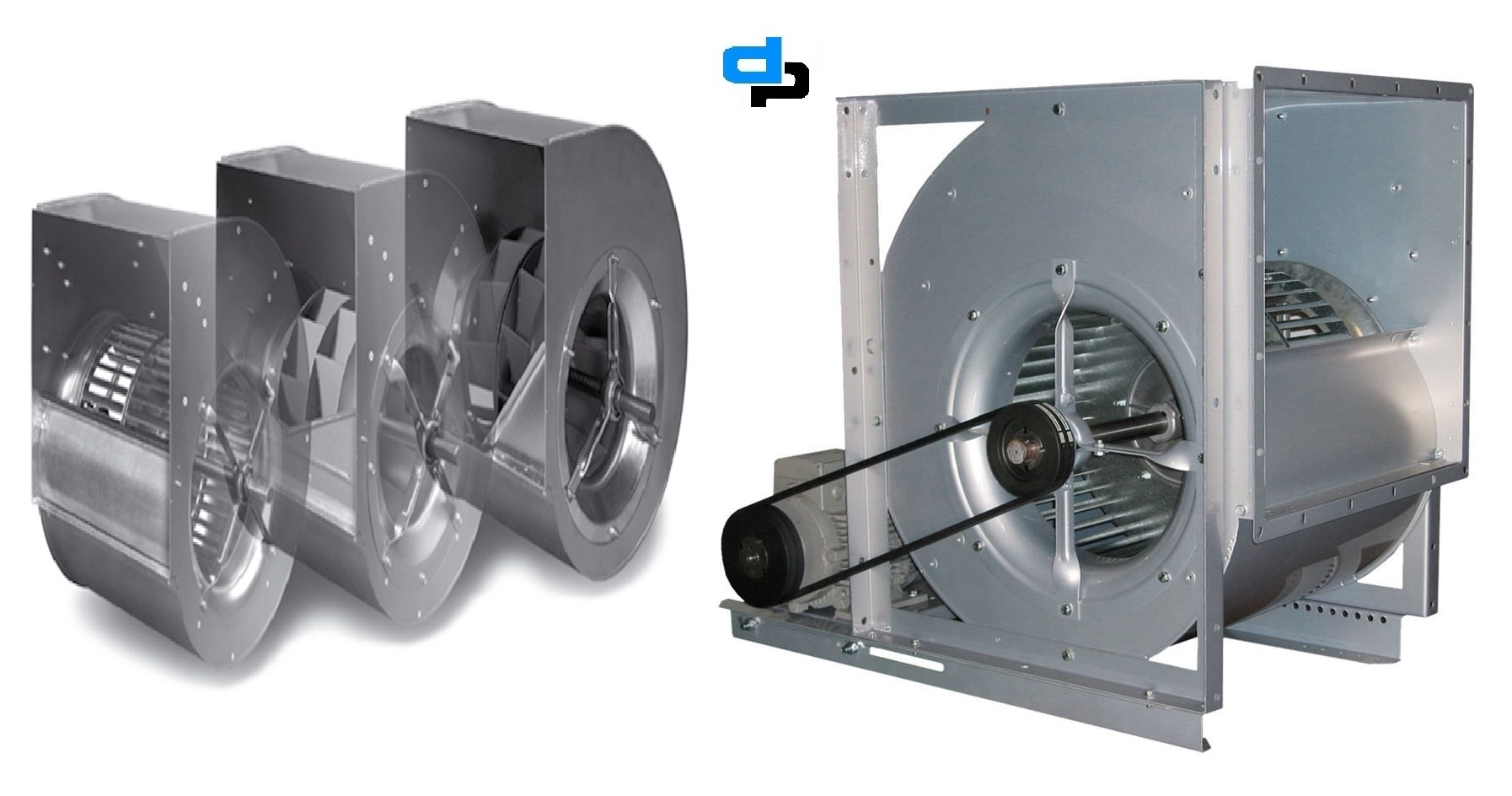 Nicotra Forward Curved Centrifugal Fan - High Efficiency, Quiet Operation , Energy Saver Design