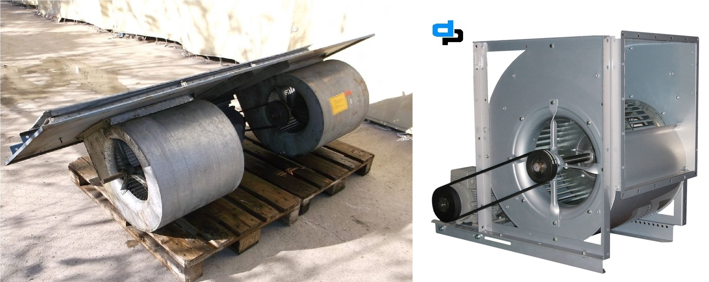 Nicotra Forward Curved Centrifugal Fan - Durable Metal Housing, Compact Design | High Efficiency Airflow Performance