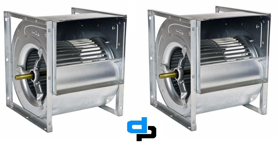 Nicotra Forward Curved Centrifugal Fan - Durable Metal Housing, Compact Design | High Efficiency Airflow Performance
