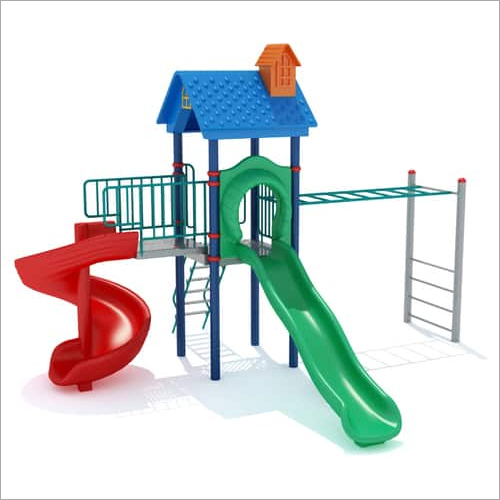Lldpe Plastic & Metal Play Station