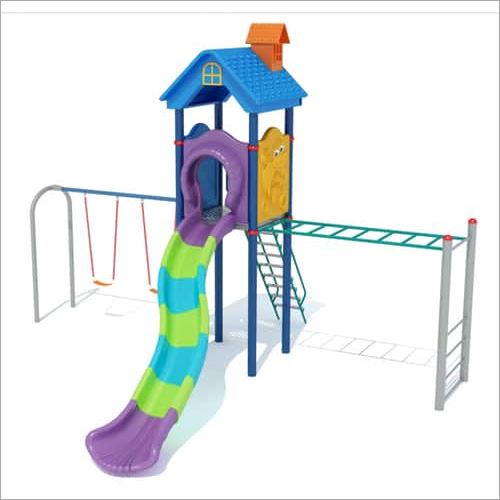 Lldpe Plastic & Metal Playground Equipment For Children