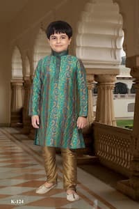 Ethnic Wear Kids Kurta Payjama Age Group: 2-12