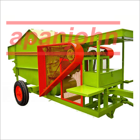 Tractor Operated Paddy Thresher - 8x4x6 Ft, 1200 Kg, 35hp Electromagnetic Power | Reliable, Low Maintenance, High Operational Efficiency