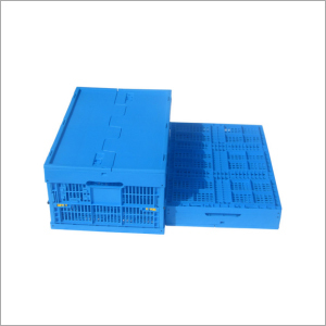 Green/blue/yellow / Customized Plastic Foldable Crate