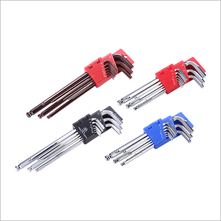 9 Pcs Ball Point Hexagon Wrench Key