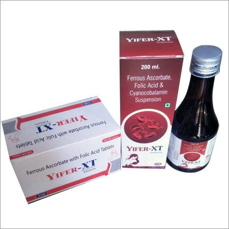 साइनोकोबालामिन सस्पेंशन टैबलेट