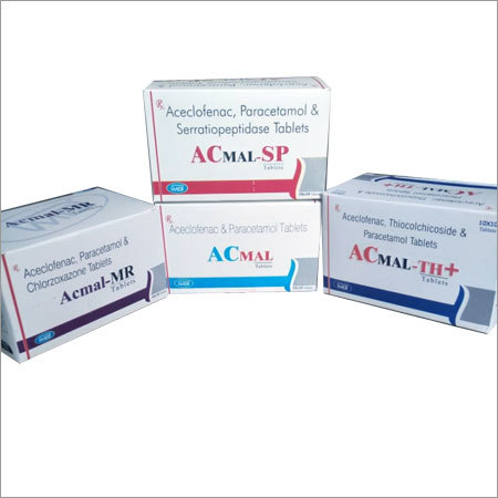 Aceclofenac Paracetamol Tablets