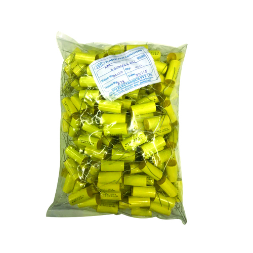 Dec (Mpr) 3.3/10/250vac अक्षीय कैपेसिटर 22.5mm, 200pcs