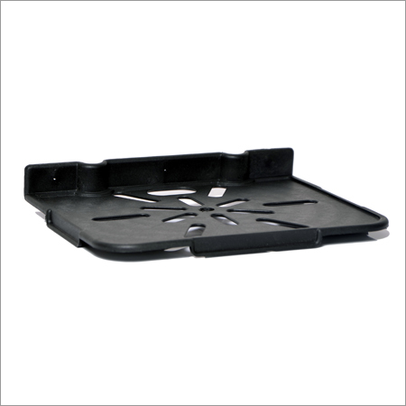 Black Plastic Set Top Box Stand