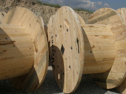Wooden Cable Drums