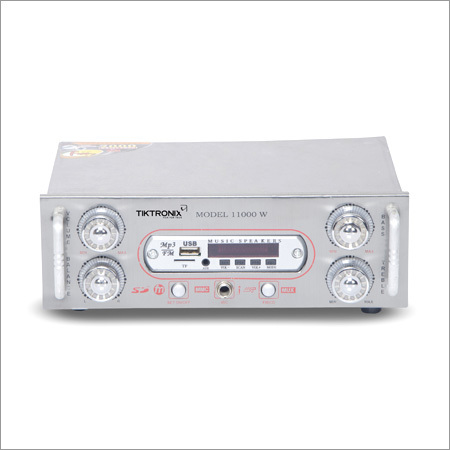 Stereo Power Amplifier With Light And Bluetooth