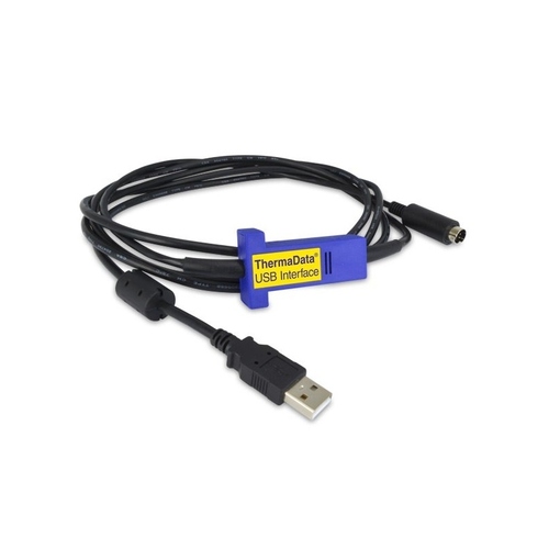 Thermadata डेटा लॉगर पीसी सॉफ्टवेयर Usb या Rs232 लीड के साथ