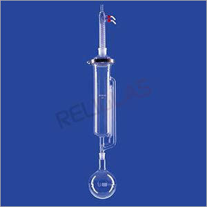 Soxhlet Extraction System - Glass Flask 600ml, 2000ml Capacity, Transparent Flange Type | Laboratory Use, Double Surface Condenser