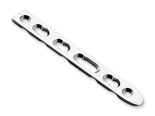 Locking Plate - Stainless Steel, 15 mm Thickness | 24 mm Screw Size, Medical Grade for Hospital Applications