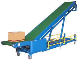 Truck Loading Conveyors - Steel Construction, 10-20 Feet Length, 3-6 Feet Width, 1000-5000 lbs Capacity, 1-5 HP Motor Power, 110-480V Voltage | Durable Rubber Belt Design