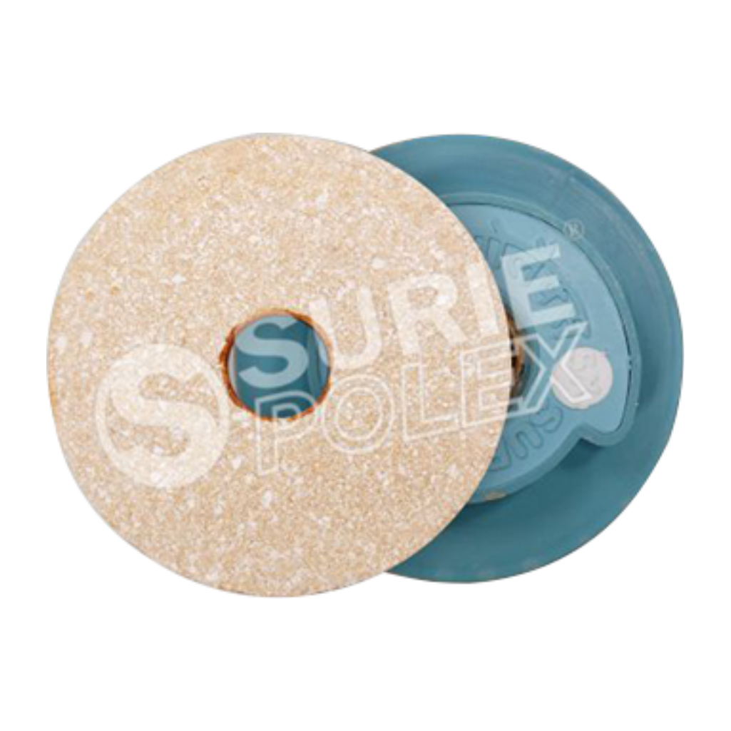 Marble Surface Polishing Abrasive - Dfrac Resin Bonded Diamond, Frankfurt Shape, Wet & Dry Type | Grits: 200a, 400a, 800a, 1500a, 3000a, Enhanced Gloss & Productivity
