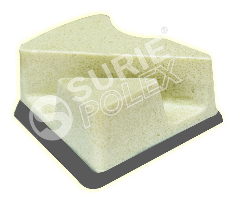 Marble Surface Polishing Abrasive - Dfrac Resin Bonded Diamond, Frankfurt Shape, Wet & Dry Type | Grits: 200a, 400a, 800a, 1500a, 3000a, Enhanced Gloss & Productivity