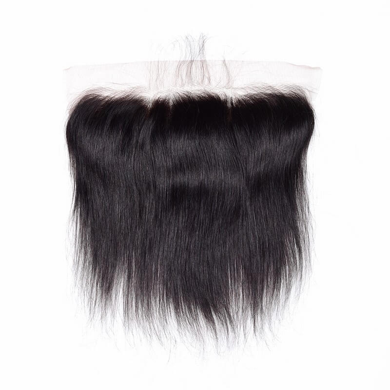 Natural Black Straight Lace Frontal