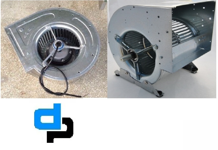 Nicotra Backward Curved Centrifugal Fan Rdh 180 R - High Performance, Durable Metal Construction | Quiet Operation, Energy Efficient