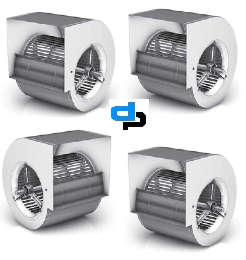 Nicotra Backward Curved Centrifugal Fan Rdh 180 R - High Performance, Durable Metal Construction | Quiet Operation, Energy Efficient