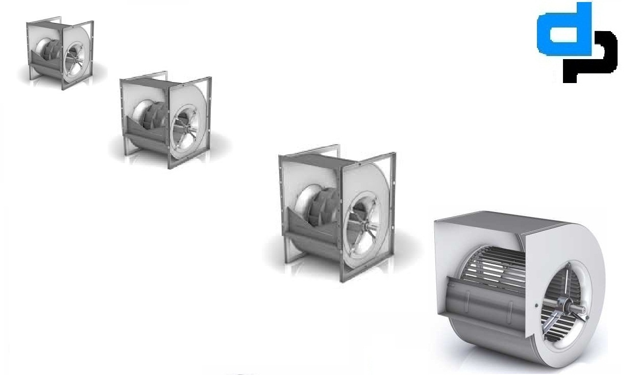 Nicotra Backward Curved Centrifugal Fan Rdh 160 S - High-efficiency Aluminum Design | Optimal Airflow Performance, Quiet Operation