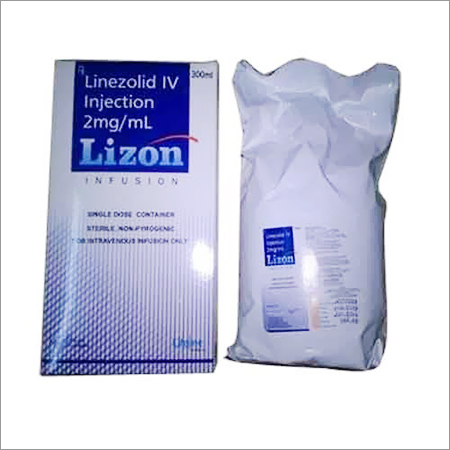 Linezolid Injection - 600 mg / 300 ml Infusion | Anti-Bacterial Spectrum, Suitable for Adults, Advanced Formulation for Efficacious Treatment