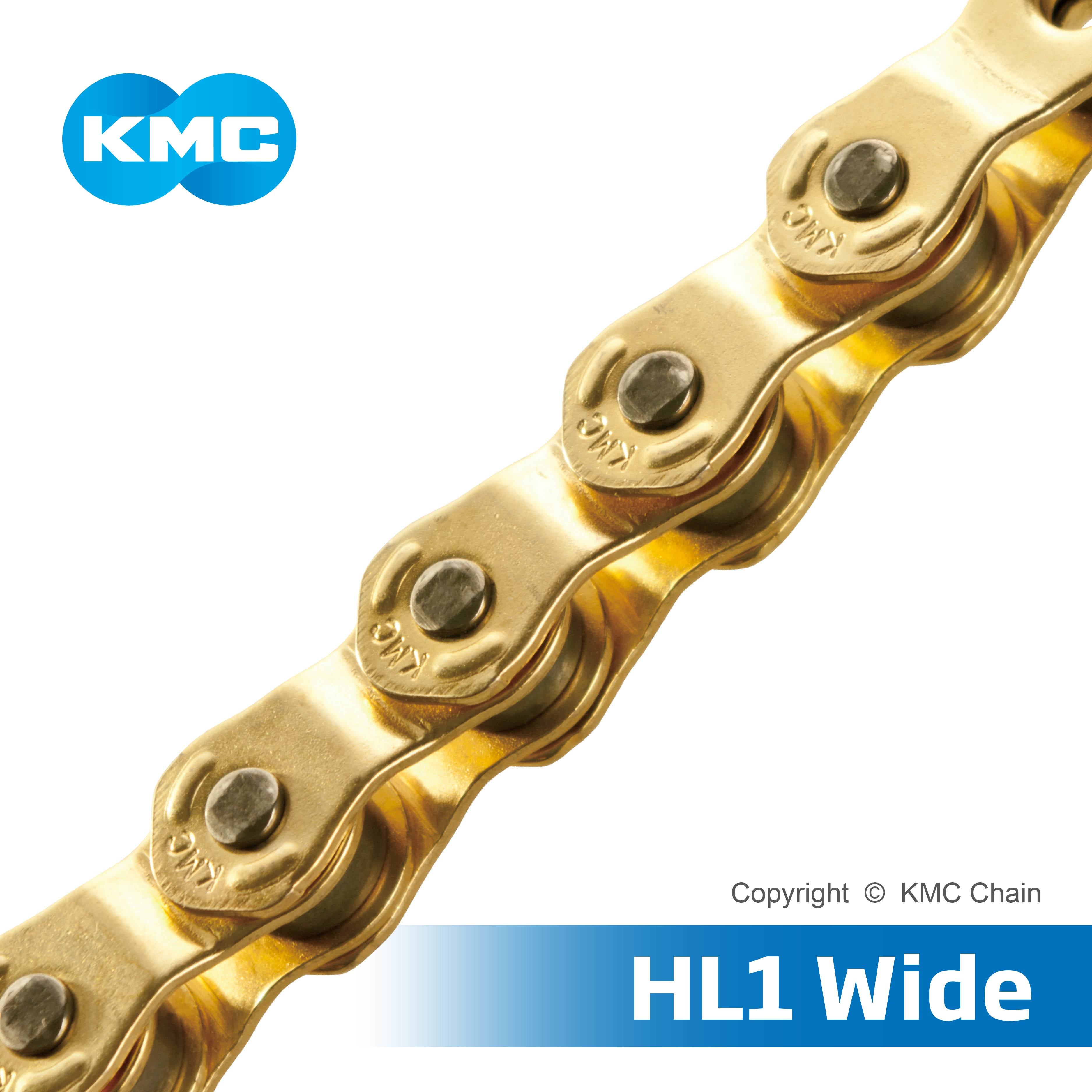 Stainless Steel Hl1 Wide Half Link Bicycle Chain