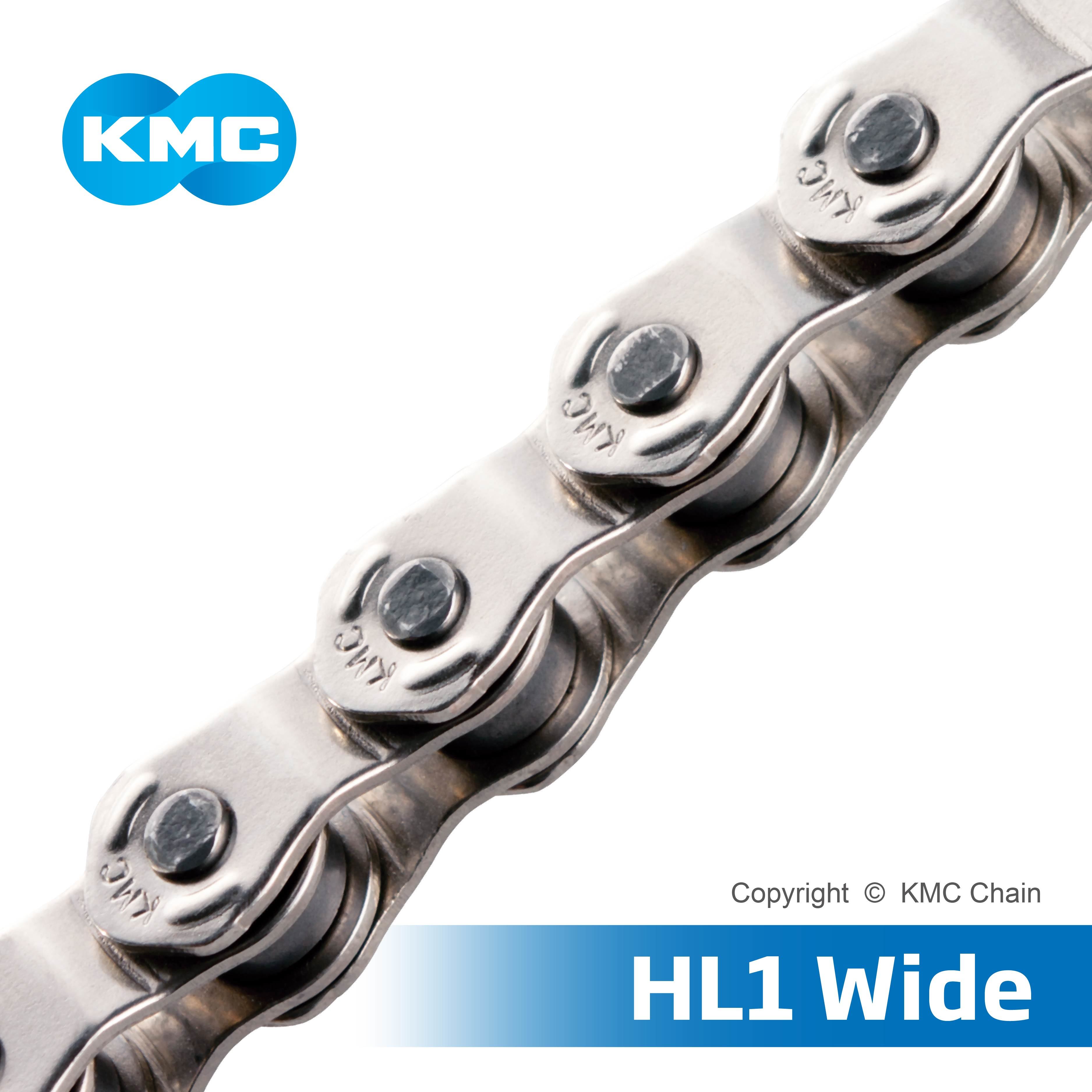 Stainless Steel Hl1 Wide Half Link Bicycle Chain