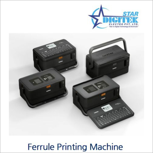 Ferrule Printing Machine - Electronics & Plastics | Dimensions: 338mm X 188mm X 173mm, Automatic Operation, Wifi & Usb Interface, Label & Tube Printing At 60mm/sec